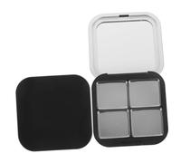Beaupretty 2pcs Empty Makeup Eyeshadow Containers Portable Magnetic Palette for Eyeshadow Blush Highlighter for Travel Daily Use Compact Organizer for Cosmetics