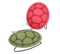 Beaupretty 2pcs Eva Turtle Shell Backpack Cosplay Costume Green Red Tortoise Shell Accessories for Halloween Dress Up Carnival Parties and Themed Events