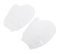 Beaupretty 2Pcs Exfoliating Bath Scrubber Gloves Durable Shower Mitts for Deep Cleansing Body Massage Tool for Men and Women for All Skin Types