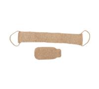 Beaupretty 2pcs Exfoliating Bath Scrubber Set Shower Gloves and Back Towel for Gentle Skin Cleansing Soft Material for Versatile Use Bath Gym Travel Body Scrubber for Men Women