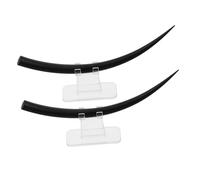 Beaupretty 2pcs Eyelash Demonstration Tool for Teaching Realistic Fake Eyelash Model Multiple Curvatures for Beauty Schools