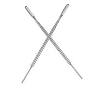 Beaupretty 2pcs Eyelash Lift Separator Tool Metal Lash Curler Comb Easy Apply Eyelash Extension Assist Stick for Lash Lift Perm Beauty Tools Accessories