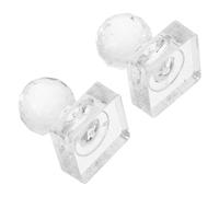 Beaupretty 2pcs Eyeshadow Pressing Kit Highlighter Blush Makeup Repair Tool Powder Press Stamper Compact Powder Fixer for Eyeshadow Highlighter Blush Restoration