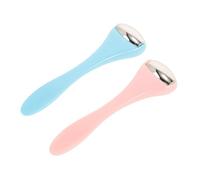 Beaupretty 2pcs Facial Massager Tool Guasha Tool Eye Cream Stick Face Roller Gua Sha Massage Board for Women