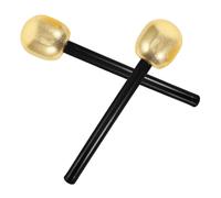 Beaupretty 2PCS Fake Microphone Props for Boys and Girls Simulation Microphone Toys Realistic Pretend Play Mic for Party Performances Role Play Cosplay Accessories