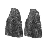 Beaupretty 2pcs Faux Stone Garden Rocks Realistic Decorative Artificial Rocks for Terrarium and Fish Tank Versatile Fake Mountain for Outdoor Landscaping and Indoor Decor