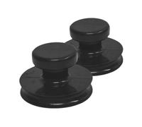 Beaupretty 2pcs Fluorelastomer Singing Bowl Suction Handles Durable Lifting Tools for Enhanced Sound Therapy Easy Attachment Reliable Performance Accessory