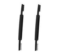 Beaupretty 2pcs Foldable Eyebrow Brush Double-ended Eyelash Comb Eyebrow Spoolie Brush Stainless Steel for Travel Home Use Random Color