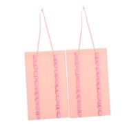 Beaupretty 2pcs Foldable Felt Hanging Drumstick Carrier Bag Martial Arts Belt Display Organizer for Sticks and Karate Taekwondo Belts Portable Wall-Mounted Storage for Easy Access and Neat