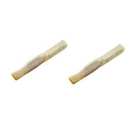 Beaupretty 2pcs Foldable Ox Horn Comb for Hair Styling Portable Travel Comb Massage Function for Mens Hairdressing