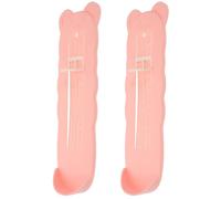 Beaupretty 2pcs Foot Measuring Gauge for Infants Pink Abs Foot Measurement Device Simple to Use Sizer for Accurate Length Measurement and Shoe Sizing