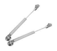 Beaupretty 2pcs Gas Strut Lid Stay Support with Heavy Duty Durability and Smooth Silent Closure, Silver Iron and Plastic Pneumatic Gas Springs for Household and Industrial Lift up Structures,