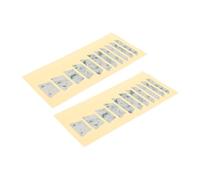 Beaupretty 2pcs Guitar Fretboard Stickers Colorcoded Inlay Decals for Acoustic Electric Bass Guitar Beginner Learning Accessory for Chord Practice and Music Scale Memorization