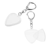 Beaupretty 2pcs Guitar Pick Case Plectrum Holder for Standard Picks Compact Plectrum Organizer for Travel Daily Use by Guitarists