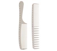 Beaupretty 2pcs Haircut Combs Ruler Combs with Fine Wide Teeth for Hairdressing Static Heat Resistant Styling Tools for Salon Personal Use Lightweight Ergonomic Design