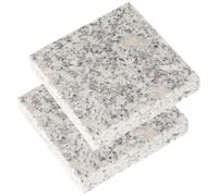 Beaupretty 2pcs Hamster Cooling Pad Granite Pet Bed with Heat Absorption and Rapid Heat Dissipation, Easy to Clean Cooling Board for Small Animals and Chinchillas at Home