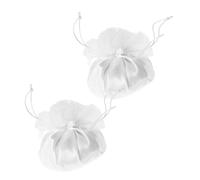 Beaupretty 2Pcs Handbags Stylish Clutch Purses with Soft Fabric Spacious Interior for Wedding Day Essentials Romantic Design for Unforgettable Moments
