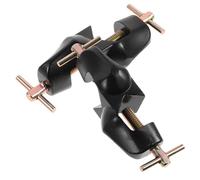 Beaupretty 2pcs Heavy Duty Zinc Alloy Laboratory Cross Clamps with Strong Grip Boss Head Holders for Secure Lab Stand Connections and Versatile Support