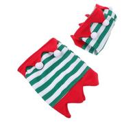 Beaupretty 2pcs Horse Leg Wraps Nonslip Breathable Standing Wraps Soft Protective Covers Easy Off Holiday Party Striped Leg Guards for Equestrian Use