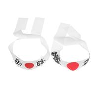 Beaupretty 2pcs Japanese Sport Headband Comfortable Hachimaki for Fitness Activities Culinary Professionals Costume Supplies Ramen Noodle Design