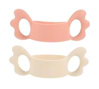Beaupretty 2pcs Json Data Silicone Bottle Handle for Boy Girl Newborn Boy Girl for Grippin