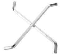 Beaupretty 2pcs Kitchen Garbage Disposal Wrench Set, Metal Hex Key Spanner for Sink Food Waste Disposer, Sturdy Trash Disposal Tool for Kitchen Appliance Maintenance