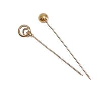 Beaupretty 2PCS Korea Style Vintage Metal Hair Sticks for Women and Multi-functional Hair Chopsticks with Secure Hold for Buns Casual and Party Wear Accessories