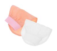Beaupretty 2pcs Korean Exfoliating Bath Towel Set Soft Silk-like Scrubbing Gloves for Body and Face Gentle Exfoliator for Dead Skin Removal for Showers and Baths