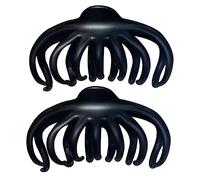Beaupretty 2pcs Large Hair Claw Clips Vintage Tortoise Shell Hair Clamp French Barrette Hairpin Set