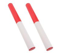 Beaupretty 2pcs Lightweight Plastic Running Relay Baton for Students, Non-slip Abs Material Designed for Field Day and Pe Class, Supports Healthy Collaboration in Outdoor Sports