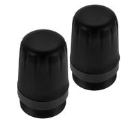 Beaupretty 2pcs Microphone Silicone Sleeve Covers Anti-slip Bottom Protector for Wireless Handheld Ktv Mics Precise Fit Battery Cap Replacement Mic Handle Sleeves for Karaoke Studio Party