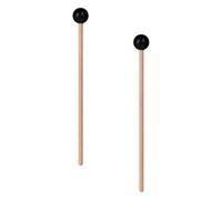 Beaupretty 2pcs Mini Ethereal Drum Mallets with Wood Handles, Small Tongue Drum and Steel Drumsticks for Percussion Instruments, Performance-Grade Music Instrument Mallets for Practice and