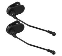 Beaupretty 2pcs Nonslip Piano Music Holder Clips Durable Page Holders for Sheet Music Quick Setup for Practice Performance Black Color for Keyboard Musicians
