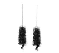 Beaupretty 2pcs Nylon Bristle Car Engine Cylinder Carbon Cleaner Brush with Long Handle for Precise Carbon Removal and Versatile Automotive Cleaning Tool