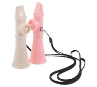 Beaupretty 2pcs Plastic Kazoo for Beginners Lightweight Portable Musical Instrument for Classroom Music Activities and Party Favors Play Bulk for Music Lovers and Events