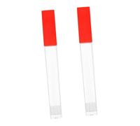 Beaupretty 2pcs Plastic Thermometer Storage Box for Adults Protective Case for Mouth Thermometers and Needle Tools Easy to Clean and Organize Suitable for Home and Practice Use