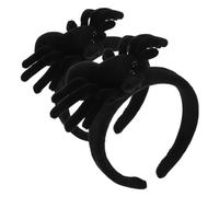 Beaupretty 2pcs Plush Spider Headband for Halloween Cosplay Scary Hair Accessories Comfortable and Lightweight Headdress for Parties and Festivals Fun and Spooky Decoration