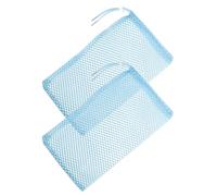 Beaupretty 2pcs Pointe Shoe Bag Set for Ballet Dance Breathable Mesh Drawstring Shoes Storage Bags with Secure Closure Lightweight Polyester for Women in Studio Or Classes