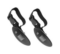Beaupretty 2pcs Portable Digital Luggage Scale Capacity High Precision Electronic Hanging Baggage Weight Checker for Travel Airport Train Station and Daily Use Compact Lightweight Handheld