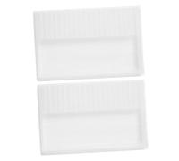 Beaupretty 2pcs Portable Nail Drill Bit Holder Slots Professional Tool Storage Organizer for Nail Art Efficient Grinding Finishing Case for