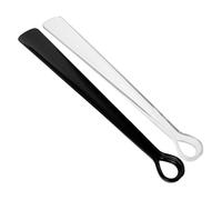 Beaupretty 2pcs Portable Shoe Horn for Seniors Men Women Plastic Lightweight Lifter for Boots Heels Sneakers Fit Travel Friendly Shoe Helper with Stylish Luxury Design