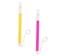 Beaupretty 2pcs Portable Slide Whistles for Wear Resistant Musical Whistle in Purple and Yellow Creative Stress Relief and Confidence Building Instrument for Childrens Play and Performance