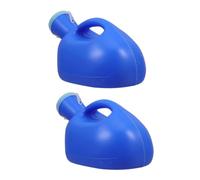 Beaupretty 2Pcs Portable Urinal Bottles for Men Spill Pee Bottle with Lid Odorproof Design for Camping Travel and Elderly Use Capacity Reusable Emergency