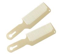 Beaupretty 2pcs Professional Anti-static Stainless Steel Hair Comb for Hairdressing, Prevents Hair Damage and Reduces Wrist Pressure, for Salon and Personal Styling Use