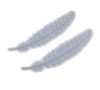 Beaupretty 2pcs Quill Bookmark Silicone Mold for Resin Casting, Handmade Crafts Mold for DIY Epoxy Bookmarks, Classic Pendant Jewelry Making Tools