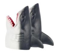 Beaupretty 2Pcs Realistic Shark Finger Puppet Educational Decorative for Soft Resilient Material Bright Design for Parent Interaction and Early Learning