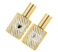 Beaupretty 2pcs Refillable Perfume Spray Bottles Compact Glass Atomizer Containers for Travel Portable Fragrance Storage Design Easy to Use and Carry