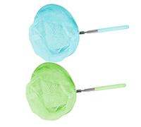 Beaupretty 2PCS Retractable Telescopic Fishing Net for Lightweight Outdoor Garden for Bug Catching Insects and Fish Random Color Random Color
