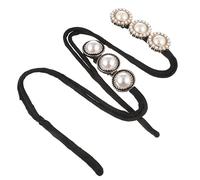 Beaupretty 2Pcs Retro Hair Bun Makers Chic Hair Styling Tools for Elegant Pearl for Women