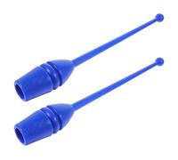 Beaupretty 2pcs Rhythmic Gymnastics Sticks for Adults Resin Dance Props Adjustable Gymnastics Training Equipment for Fitness and Performance Suitable for Beginners and Professionals